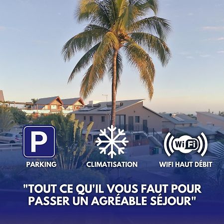Le Tamarin Bleu - Studio A 300 M De La Plage ลาซาลีน เลอแบ็ง ภายนอก รูปภาพ